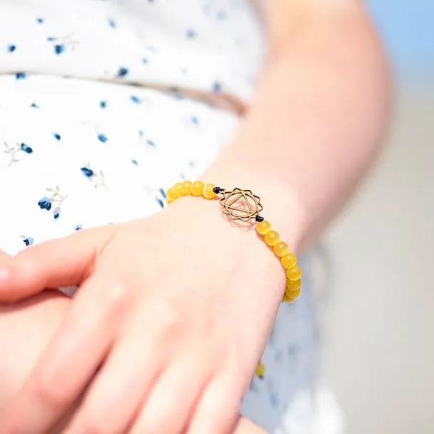 Solar Plexus Chakra Diffuser Bracelet