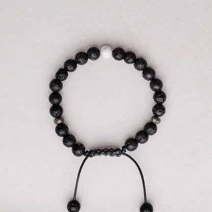 Kids White Howlite Diffuser Bracelet