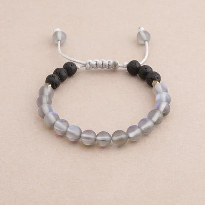Kids Glow Glass Adjustable Bracelet (Grey)