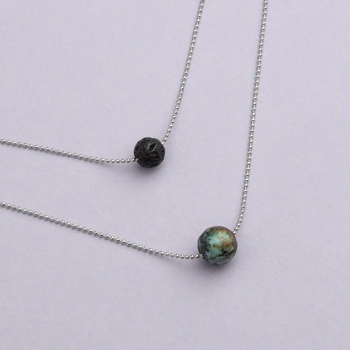 Pure Diffuser Necklace - African Turquoise