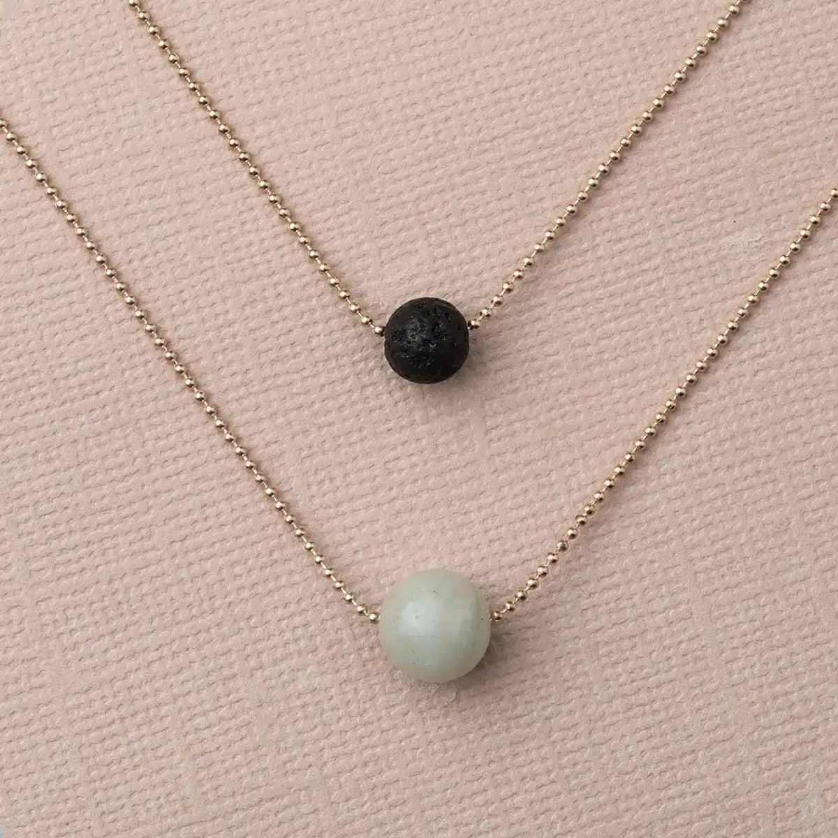 Pure Diffuser Necklace - Amazonite