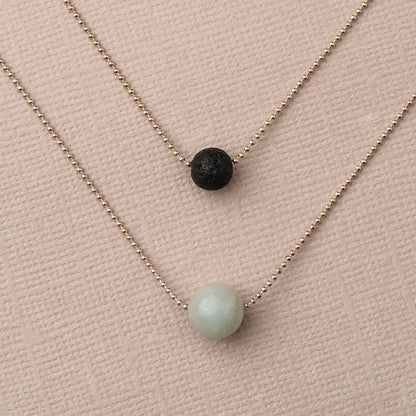 Pure Diffuser Necklace - Amazonite