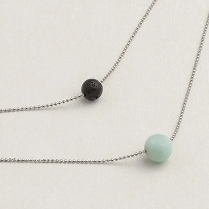 Pure Diffuser Necklace - Amazonite
