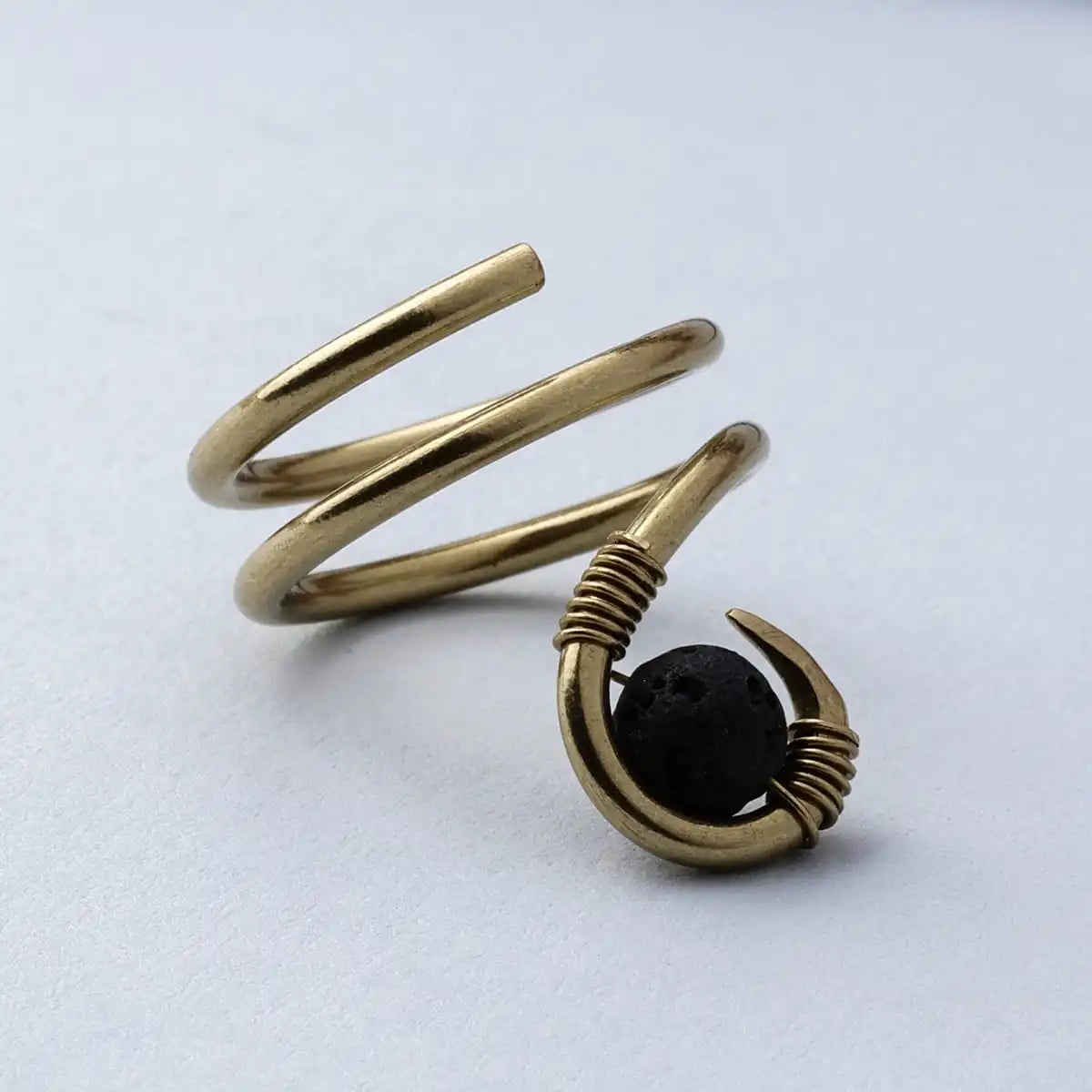 Sacred Spiral Diffuser Ring