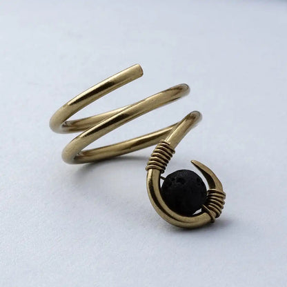 Sacred Spiral Diffuser Ring