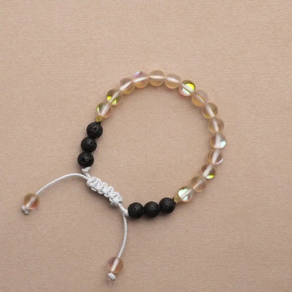 Kids Glow Glass Adjustable Bracelet (Champagne)