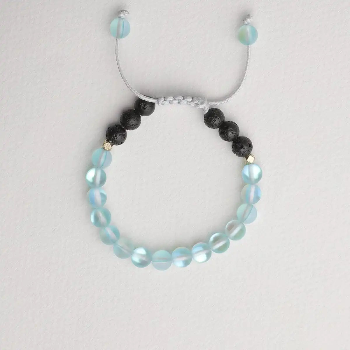 Kids Glow Glass Adjustable Bracelet (Blue)