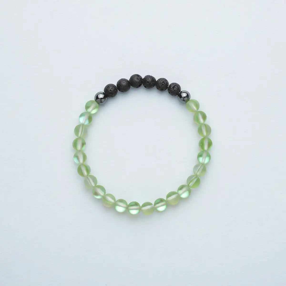 Glow Glass Diffuser Bracelet (Green)