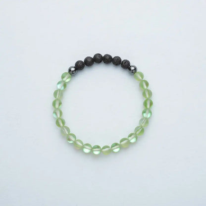 Glow Glass Diffuser Bracelet (Green)