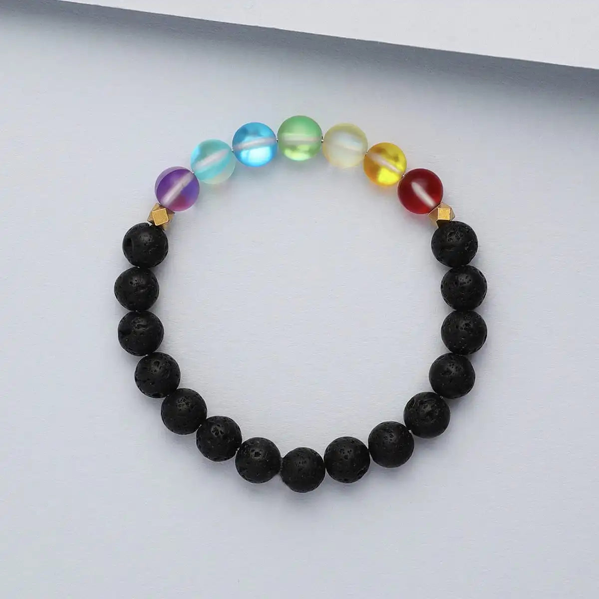 Glow Glass Chakra Bracelet