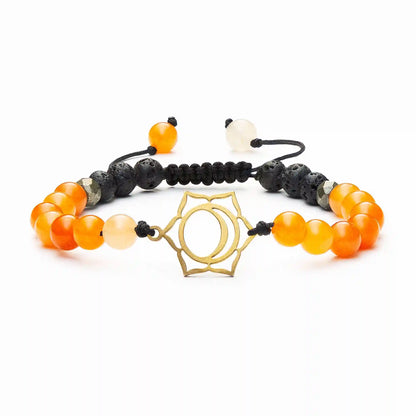 Sacral Chakra Diffuser Bracelet