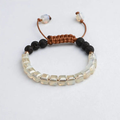 Kids Glass Diffuser Bracelet (Champagne)