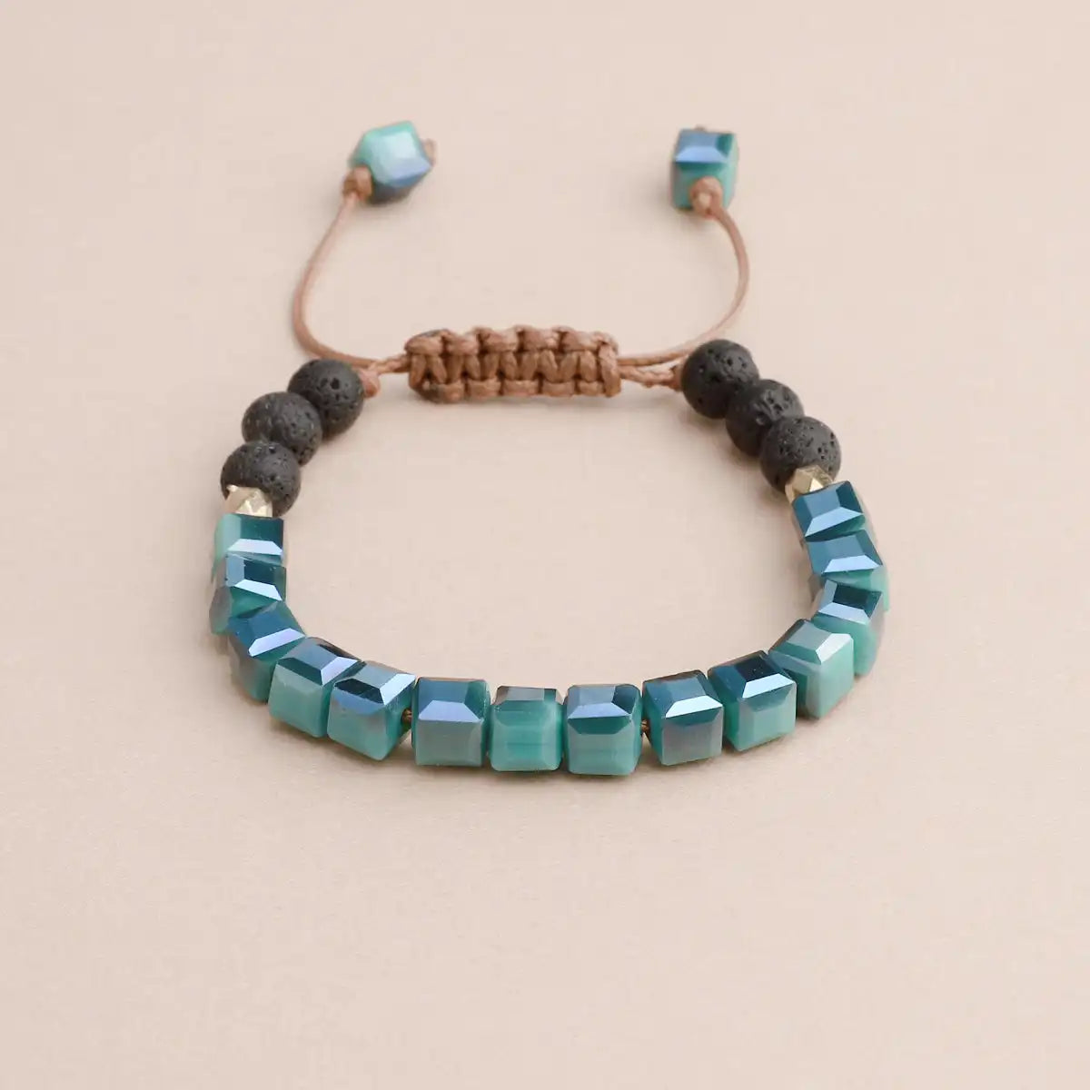 Kids Glass Diffuser Bracelet (Jade)