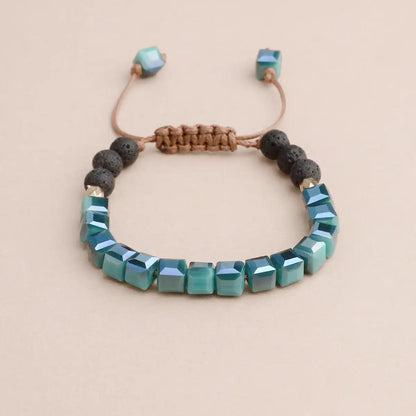Kids Glass Diffuser Bracelet (Jade)