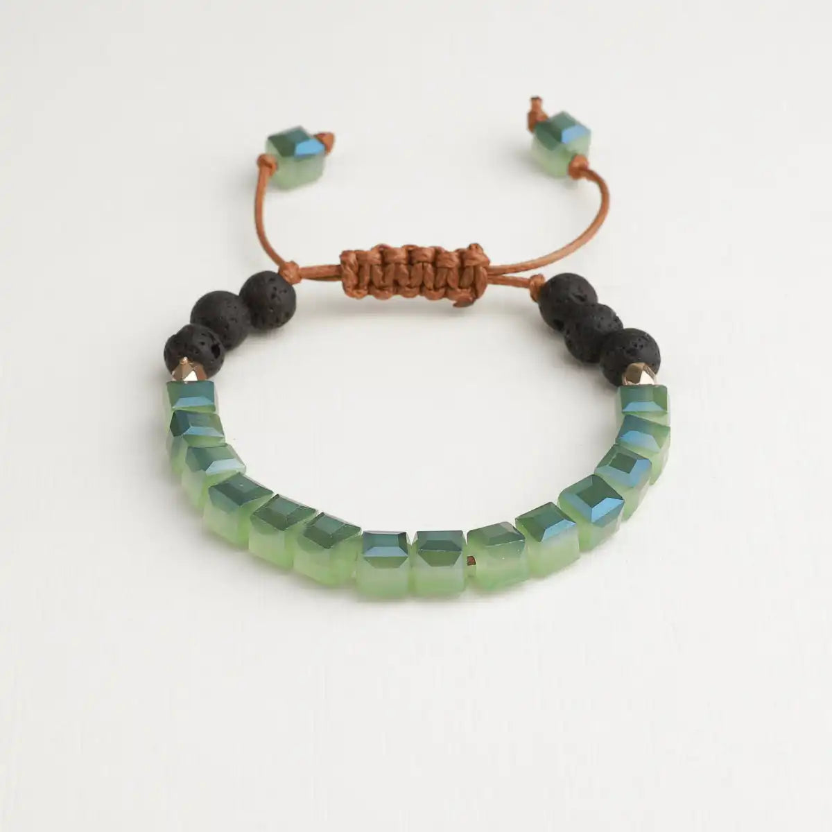 Kids Glass Diffuser Bracelet (Seafoam Green)