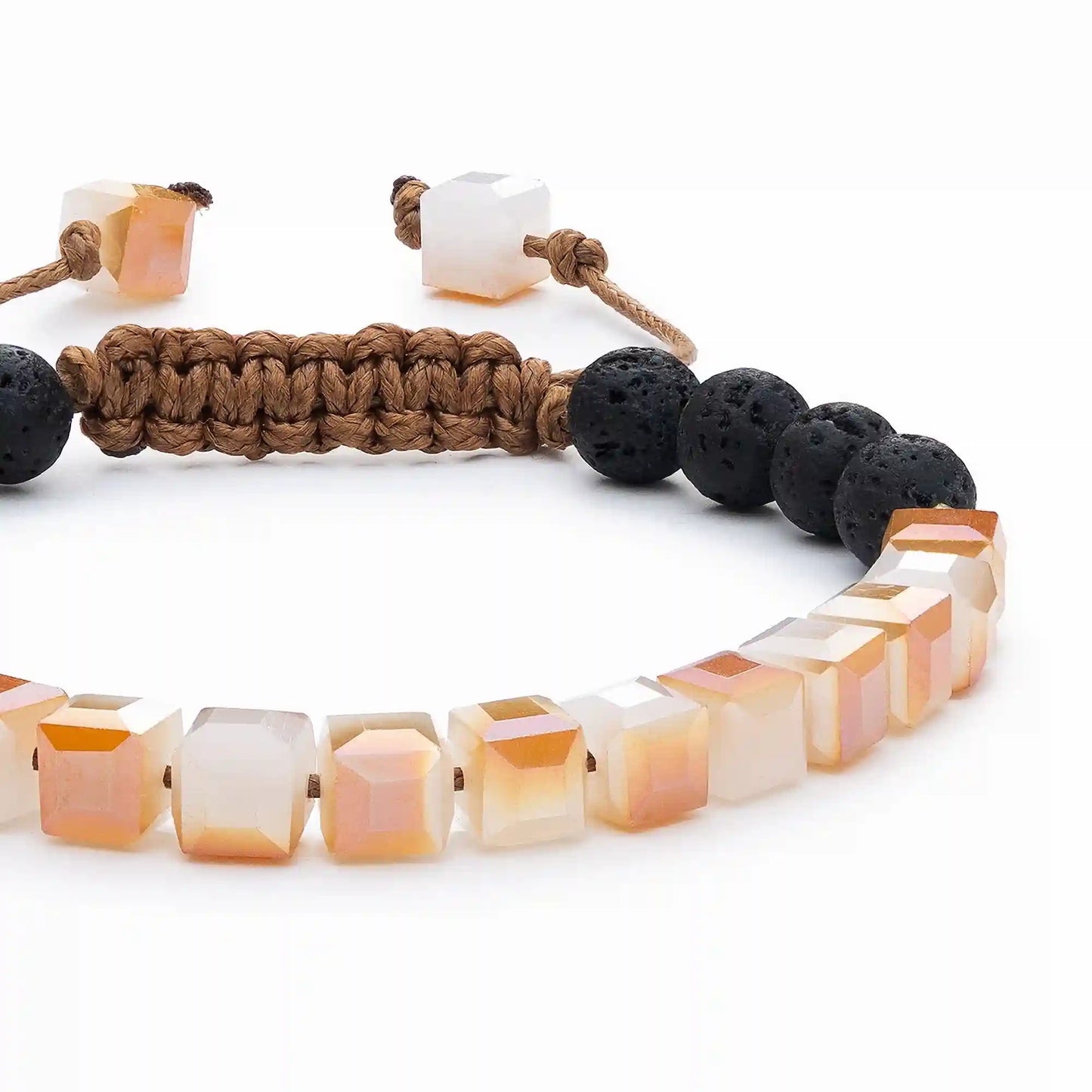 Glass Diffuser Bracelet (PEACHES & CREAM)