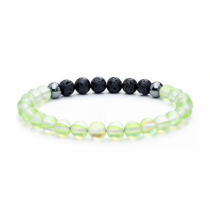 Glow Glass Diffuser Bracelet (Green)