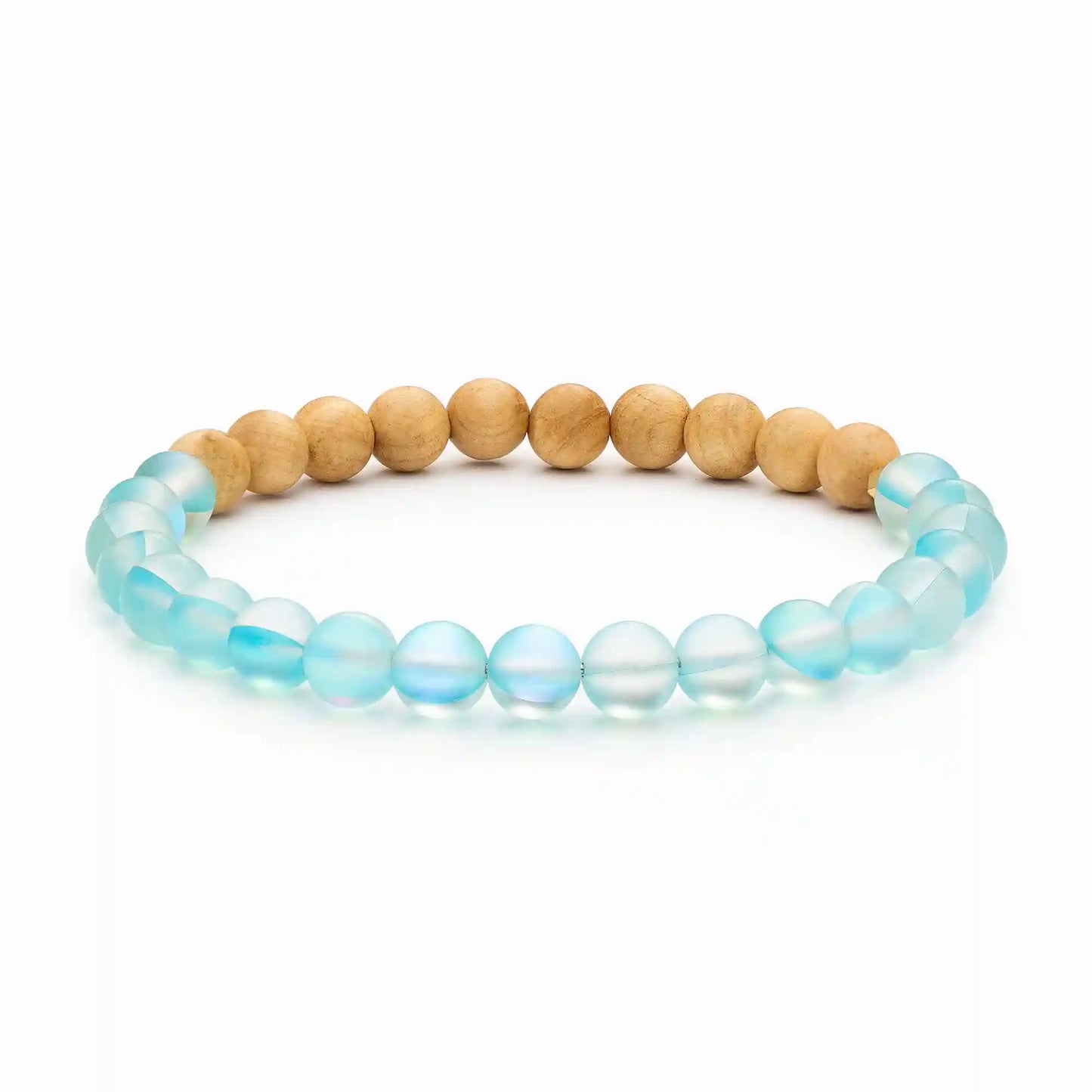 Glow Glass Wood Diffuser Bracelet