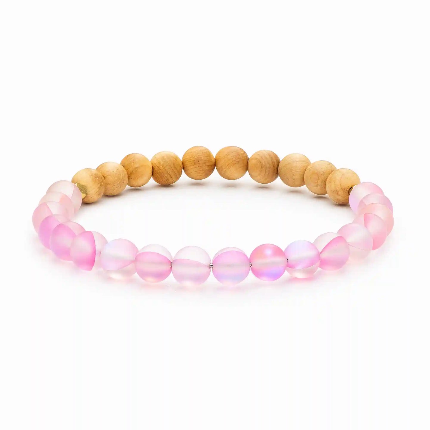 Glow Glass Wood Diffuser Bracelet