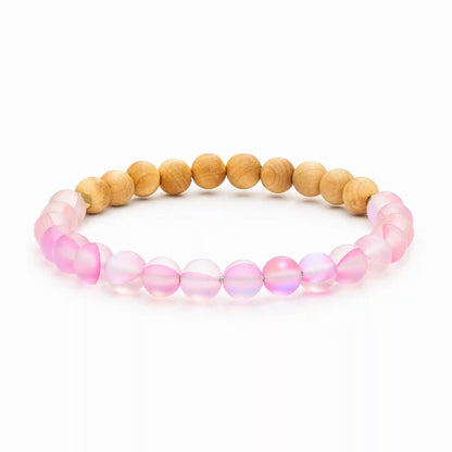 Glow Glass Wood Diffuser Bracelet