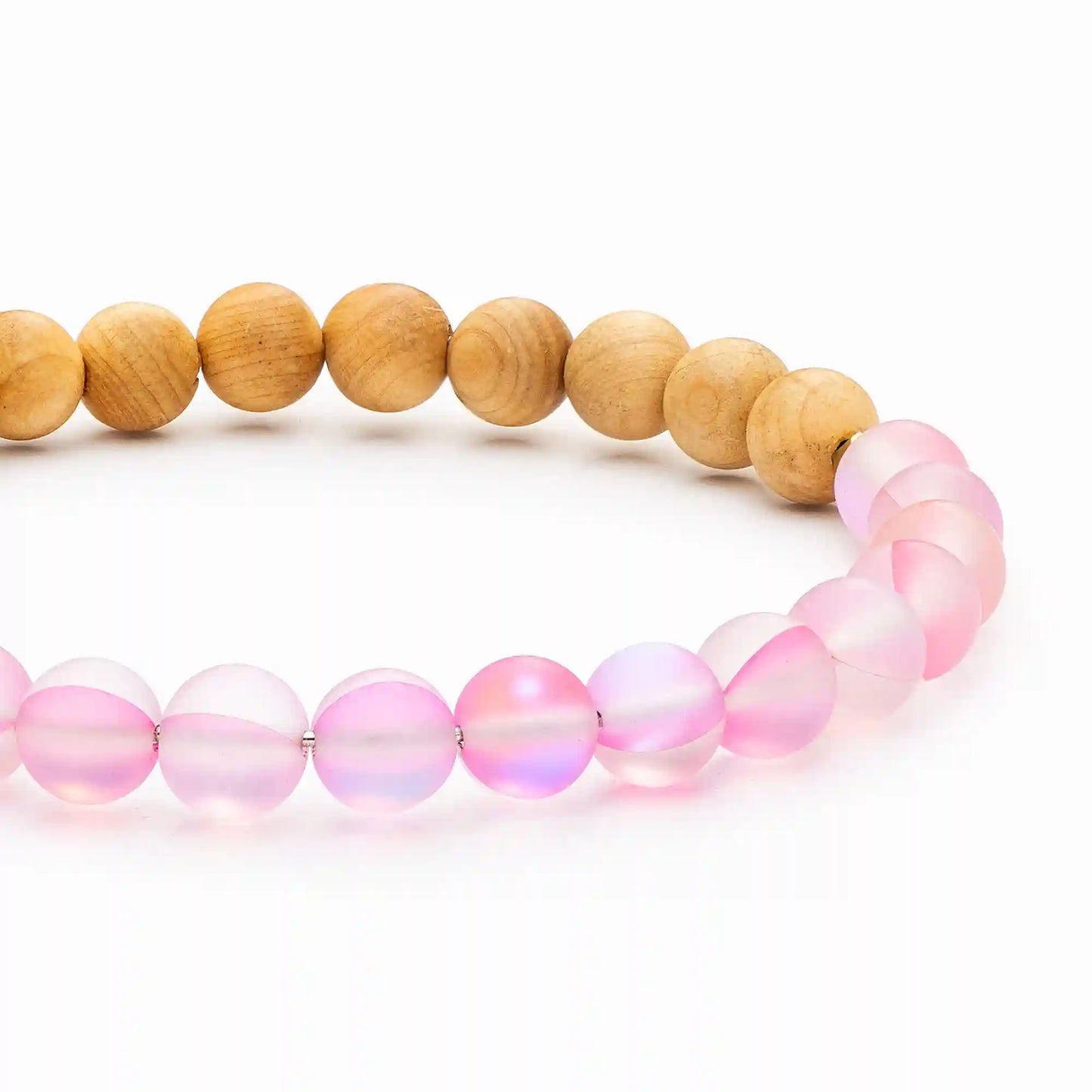 Glow Glass Wood Diffuser Bracelet