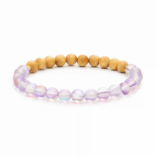 Glow Glass Wood Diffuser Bracelet