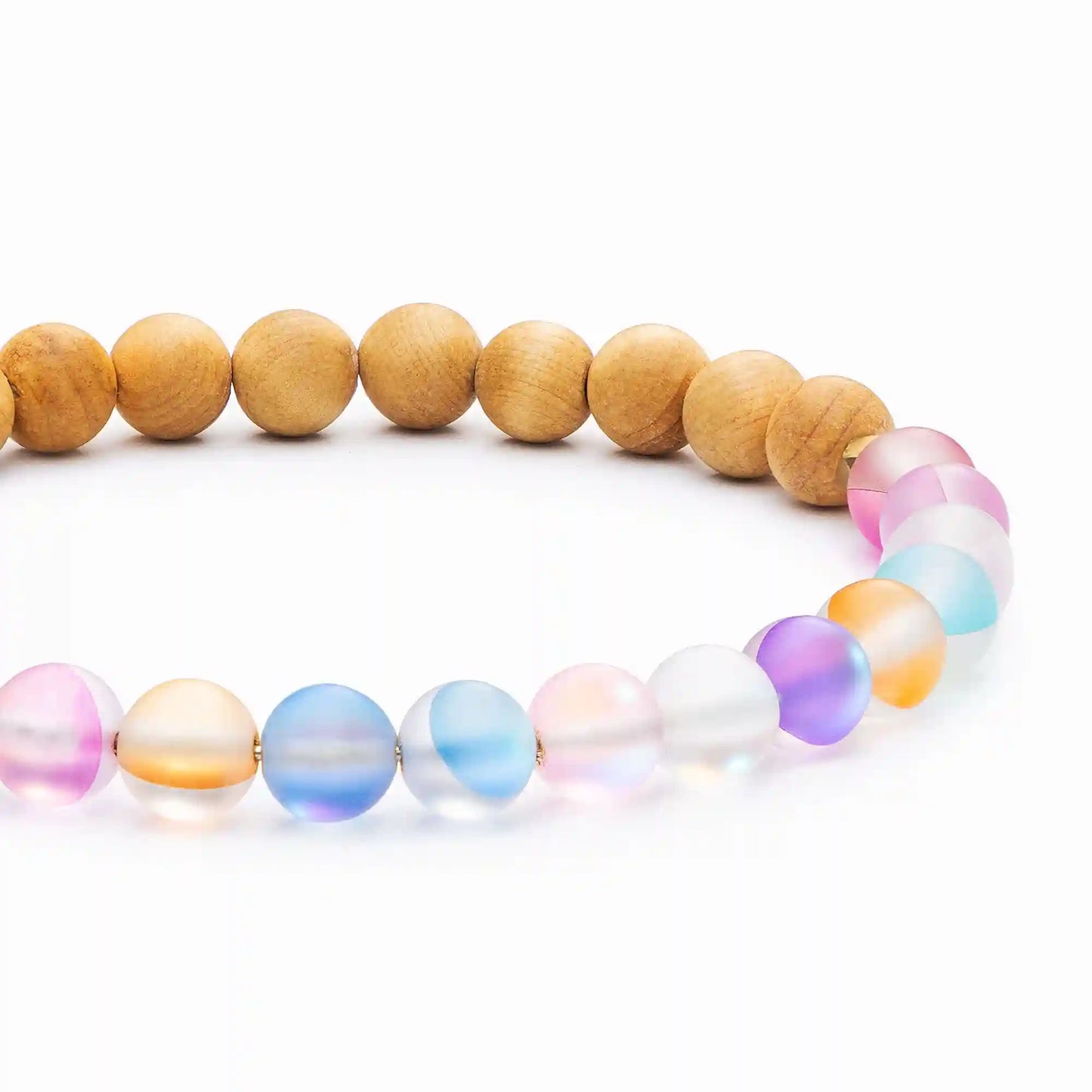 Glow Glass Wood Diffuser Bracelet