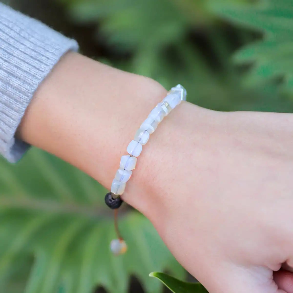 Kids Glass Diffuser Bracelet (Champagne)