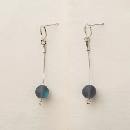 Glow Glass Drop Earrings
