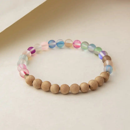 Glow Glass Wood Diffuser Bracelet
