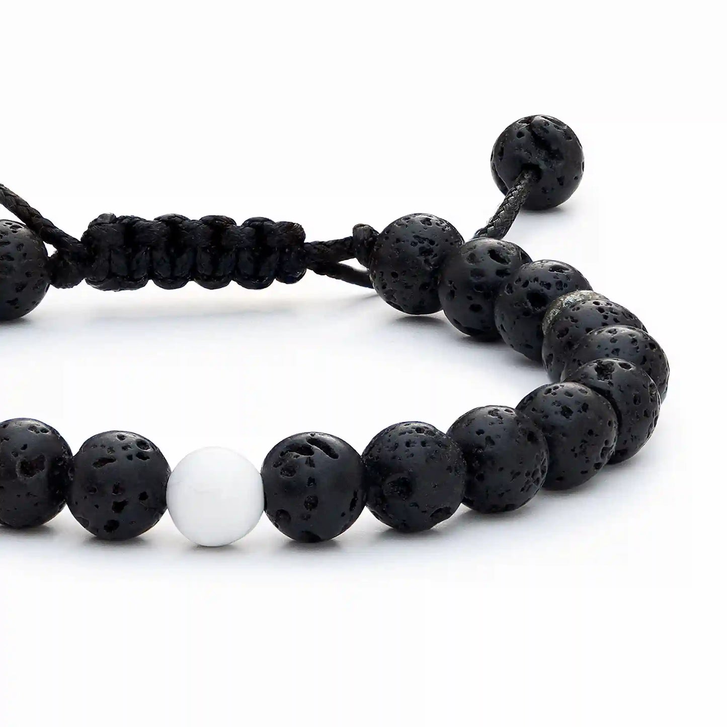Kids White Howlite Diffuser Bracelet