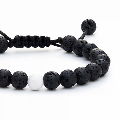 Kids White Howlite Diffuser Bracelet