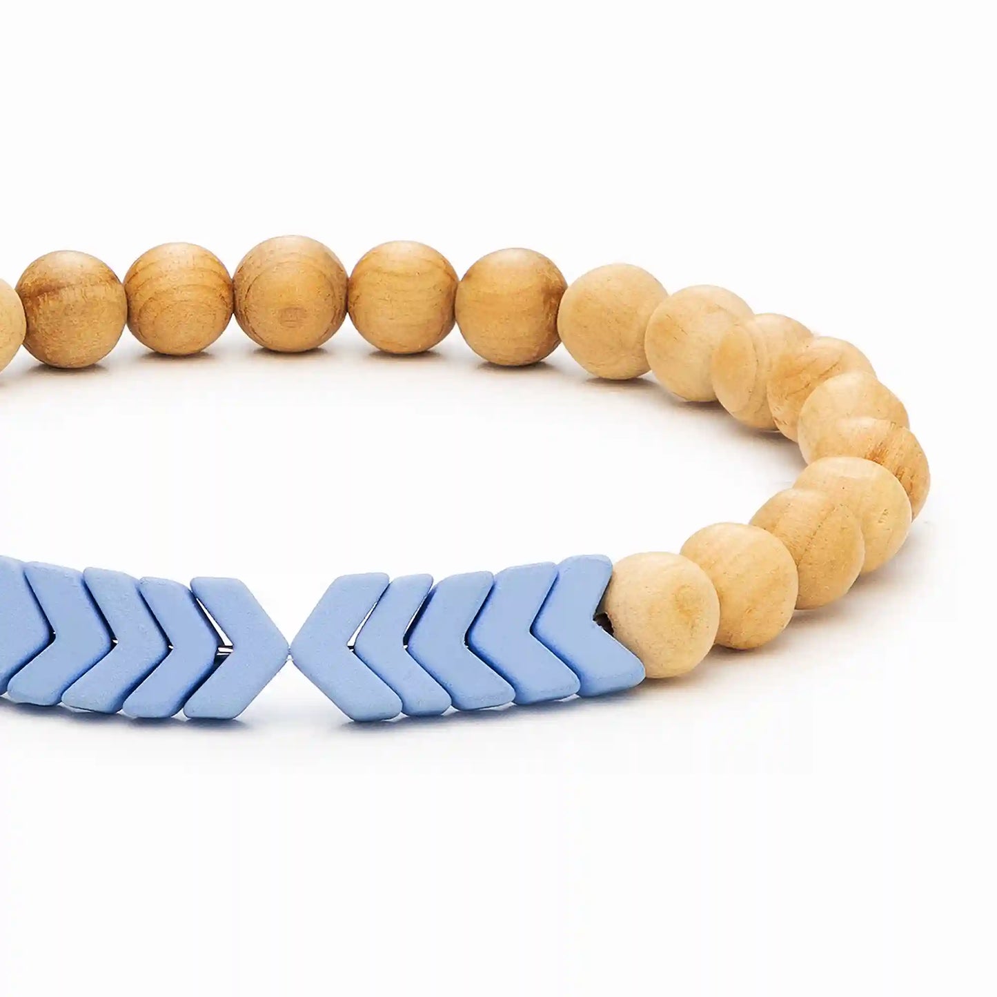 Sacred Arrow Wood Diffuser Bracelet