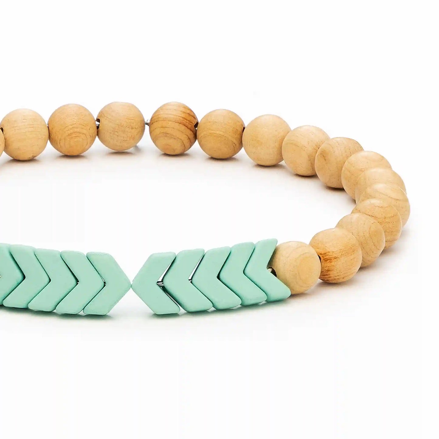 Sacred Arrow Wood Diffuser Bracelet
