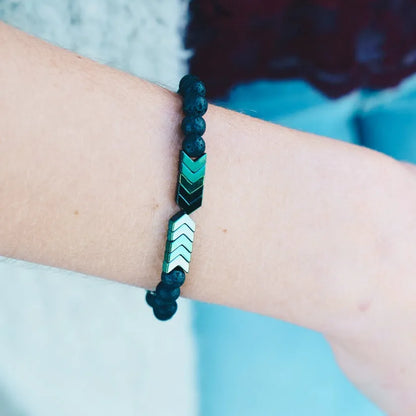 Sacred Arrow - Blue/Green