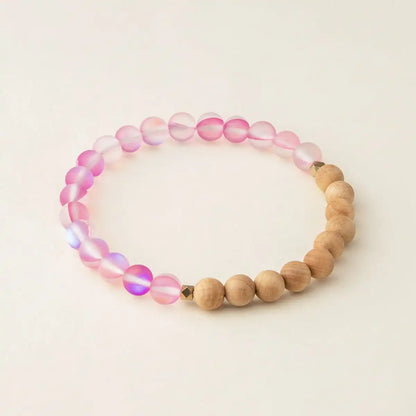 Glow Glass Wood Diffuser Bracelet