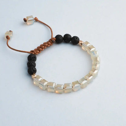 Kids Glass Diffuser Bracelet (Champagne)