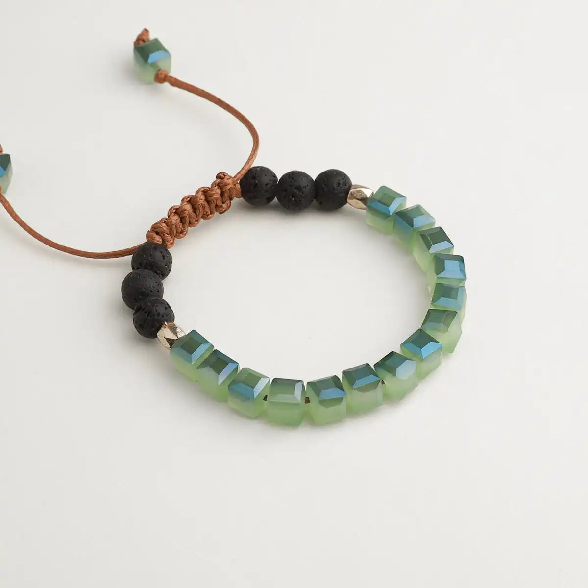 Kids Glass Diffuser Bracelet (Seafoam Green)