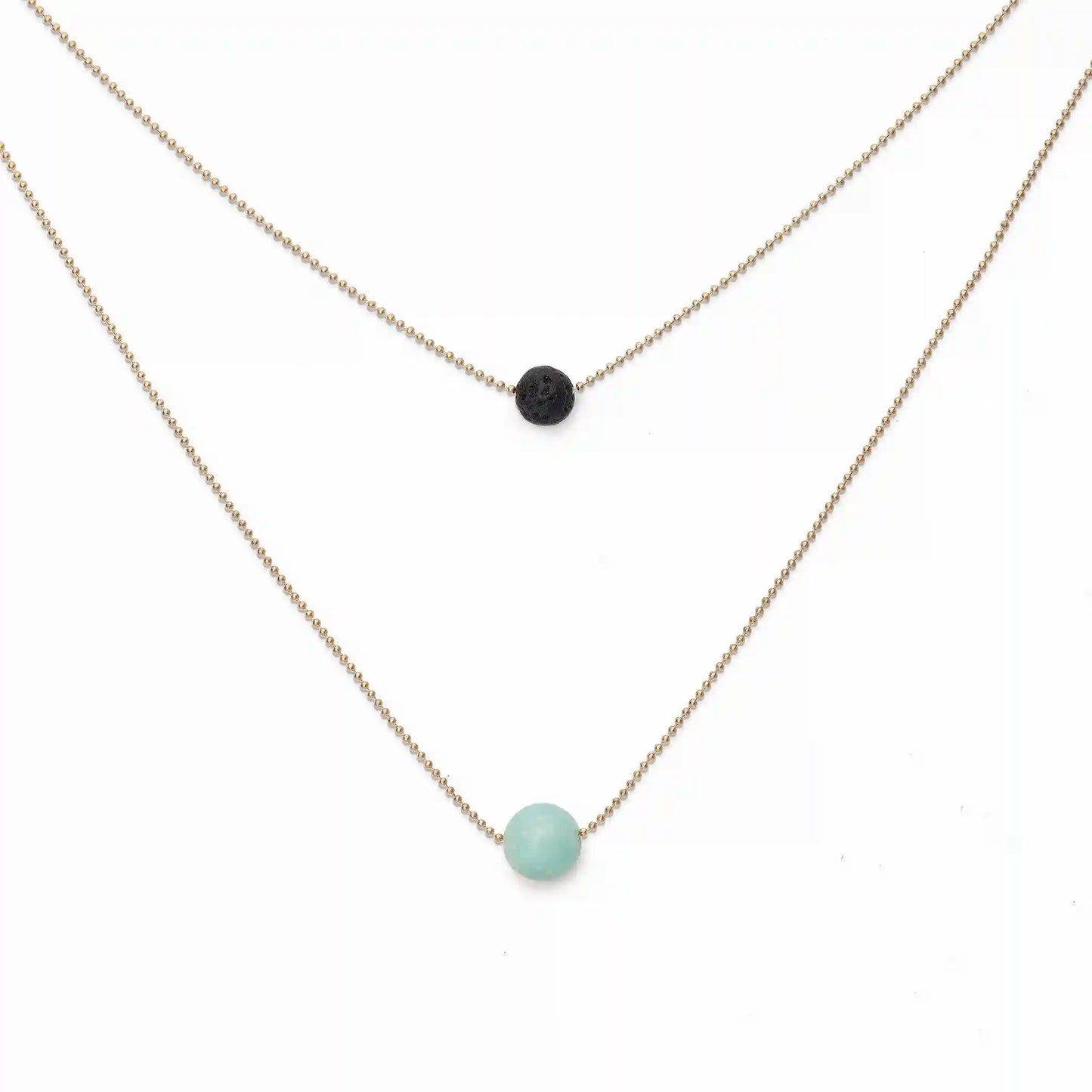 Pure Diffuser Necklace - Amazonite