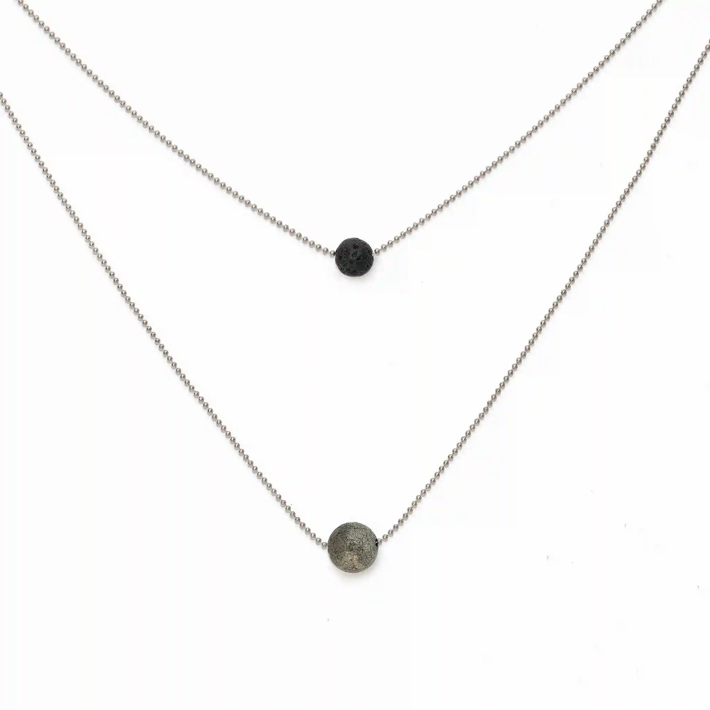 Pure Diffuser Necklace - Pyrite