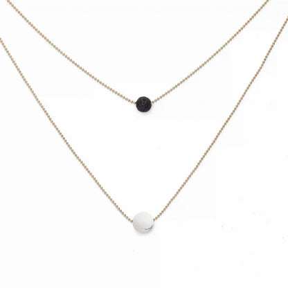 Pure Diffuser Necklace - White Howlite