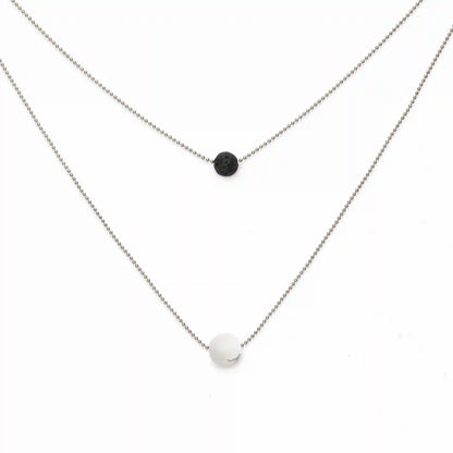 Pure Diffuser Necklace - White Howlite