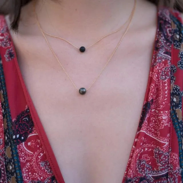 Pure Diffuser Necklace - Pyrite