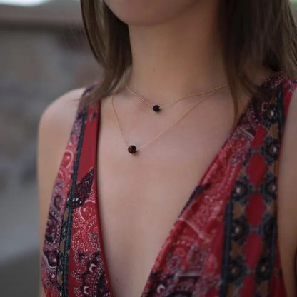 Pure Diffuser Necklace - Pink Tiger's Eye